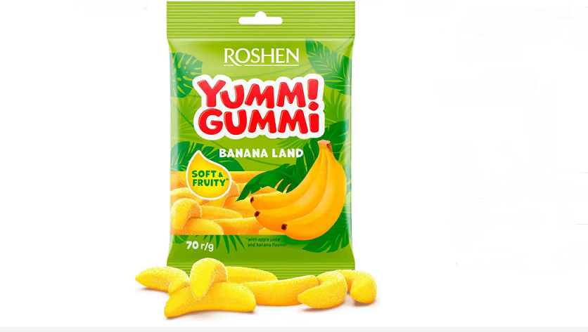 “Yummi Gummi banana land”